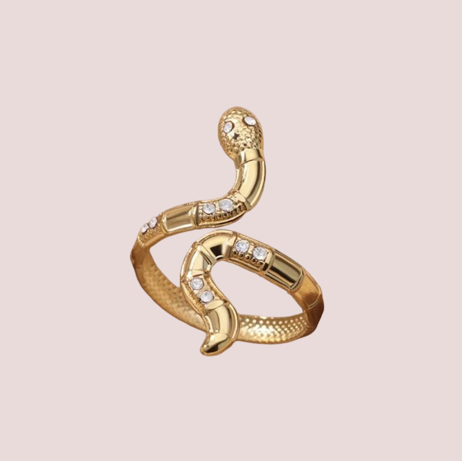 Cross-border Personality Of Snake-shaped Open Ring